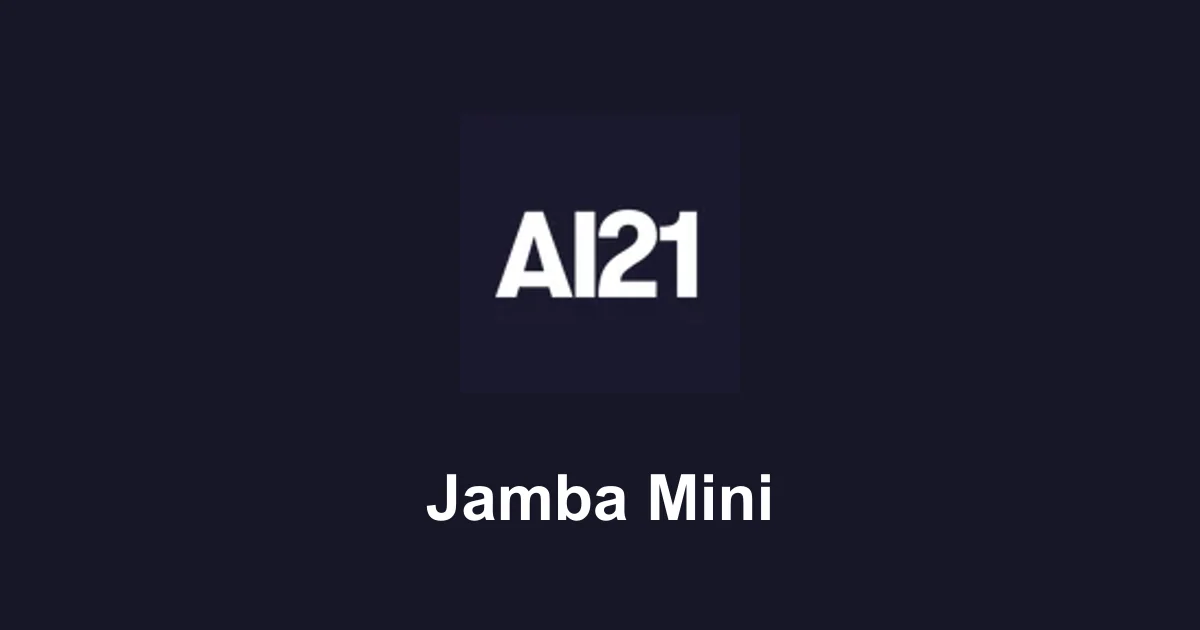 Jamba Mini