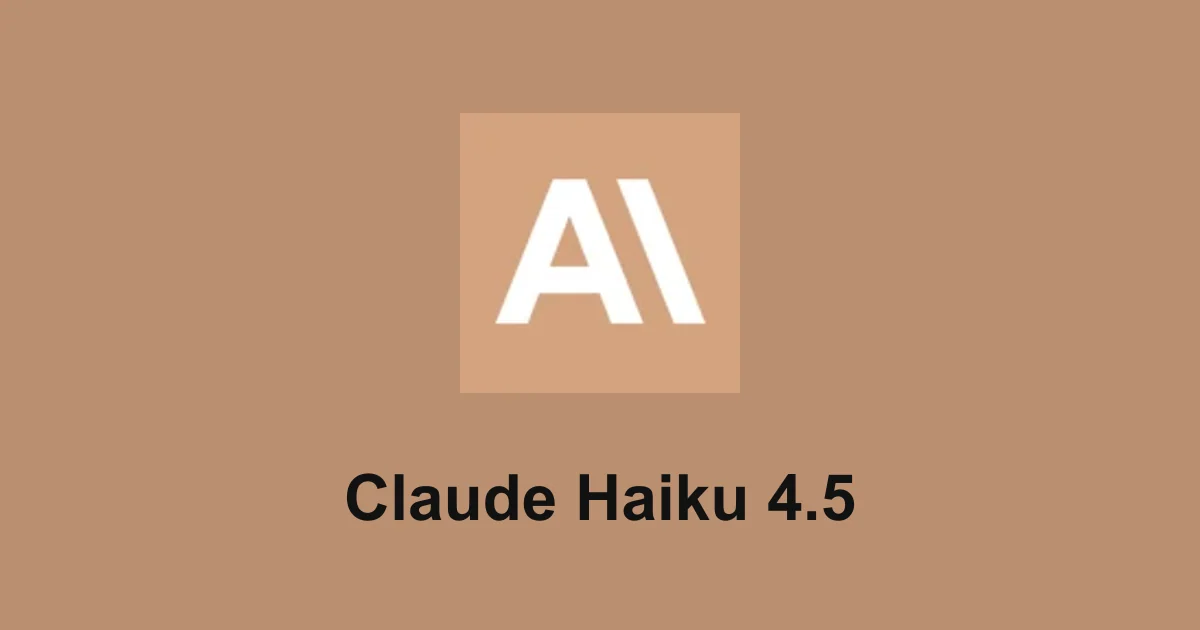 Claude Haiku 4.5