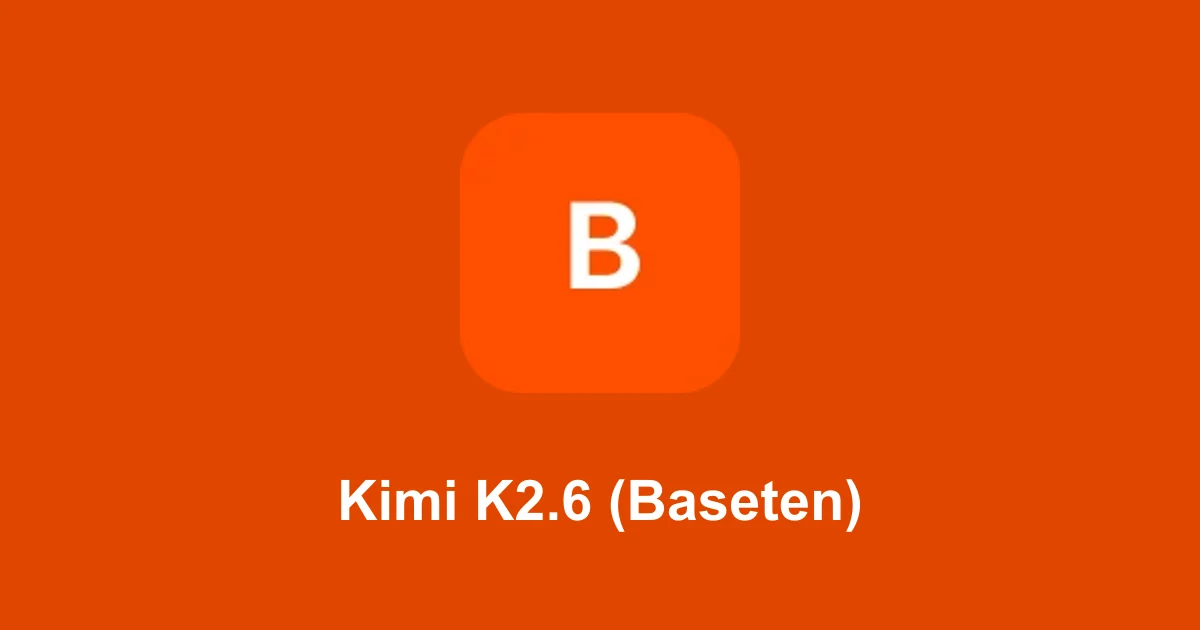 Kimi K2.6 (Baseten)