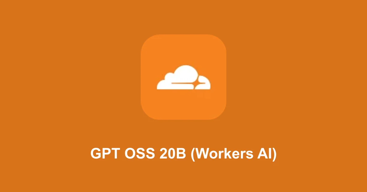 GPT OSS 20B (Workers AI)