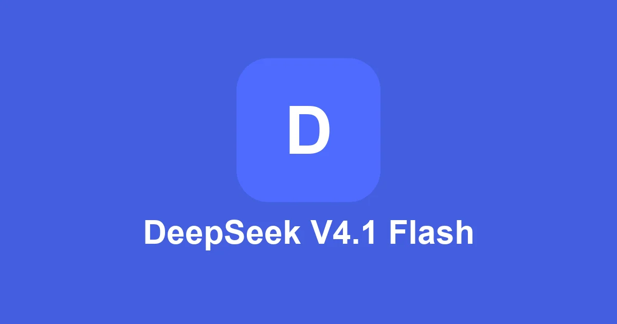 DeepSeek V4.1 Flash