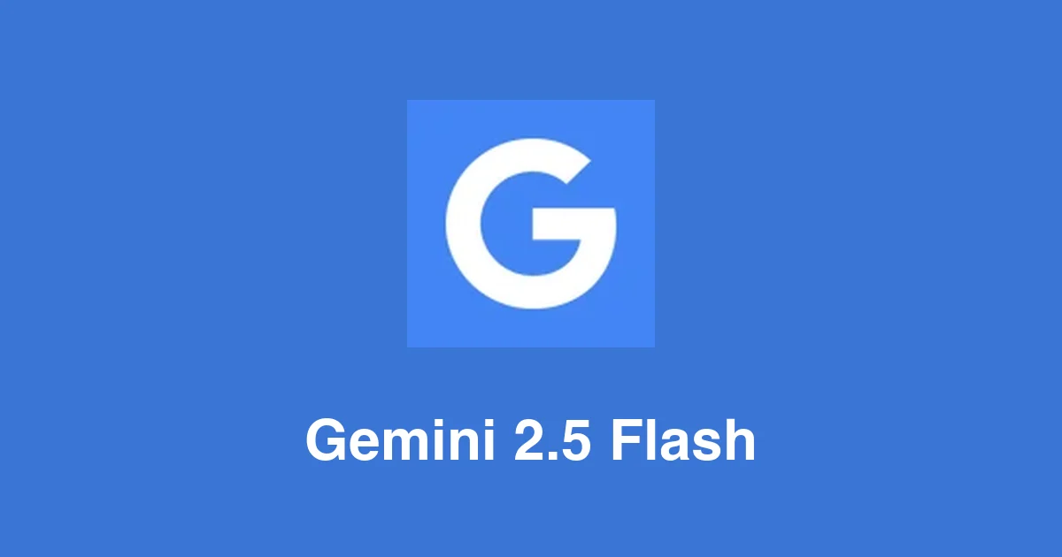 Gemini 2.5 Flash