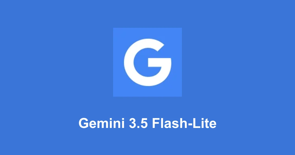 Gemini 3.5 Flash-Lite