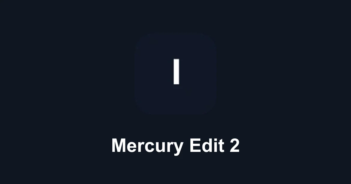 Mercury Edit 2