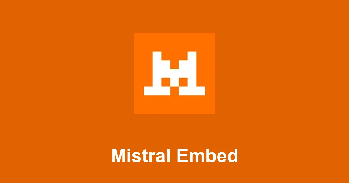 Mistral Embed