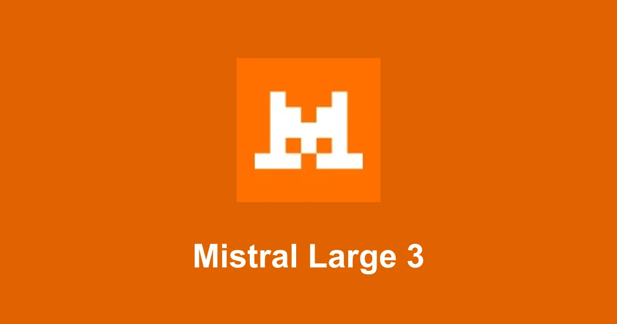 Mistral Large 3