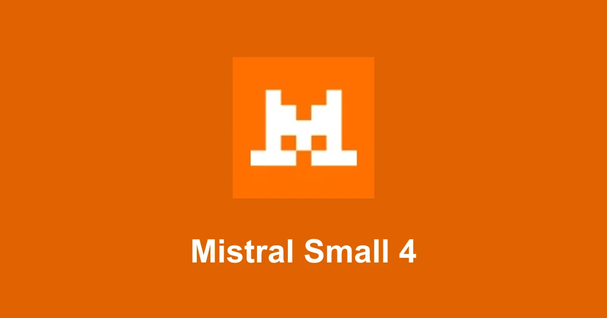 Mistral Small 4