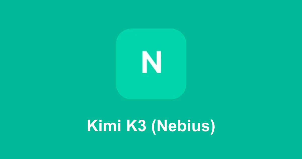 Kimi K3 (Nebius)
