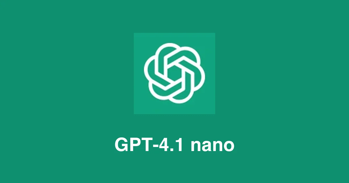 GPT-4.1 nano