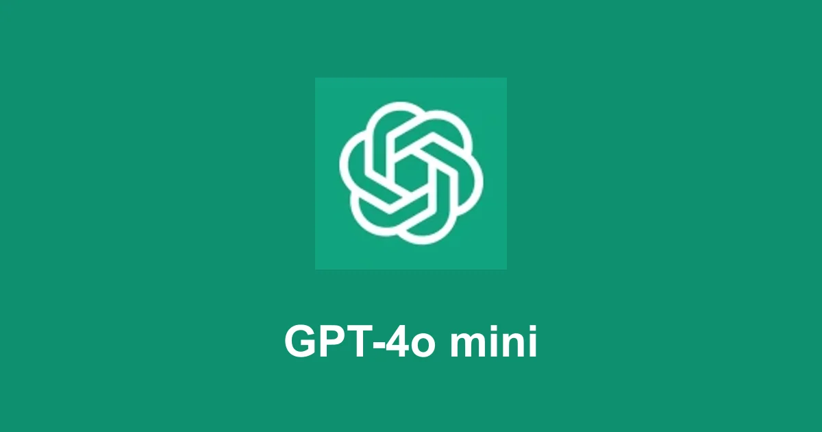 GPT-4o mini