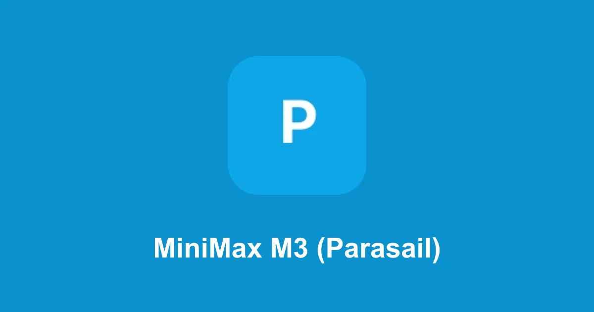 MiniMax M3 (Parasail)