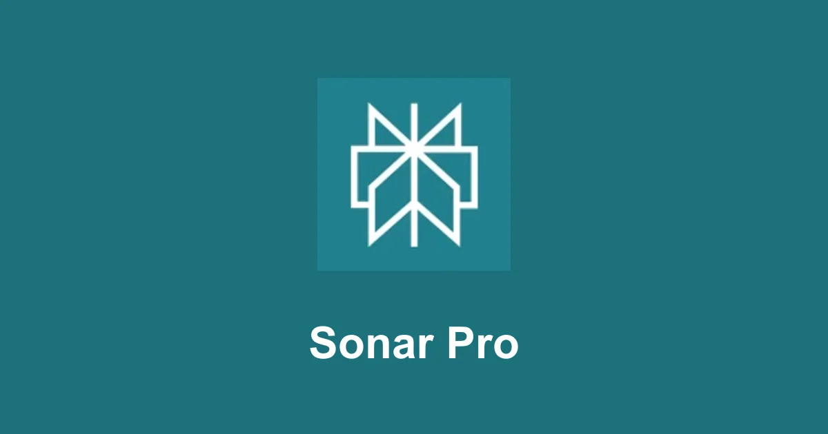 Sonar Pro