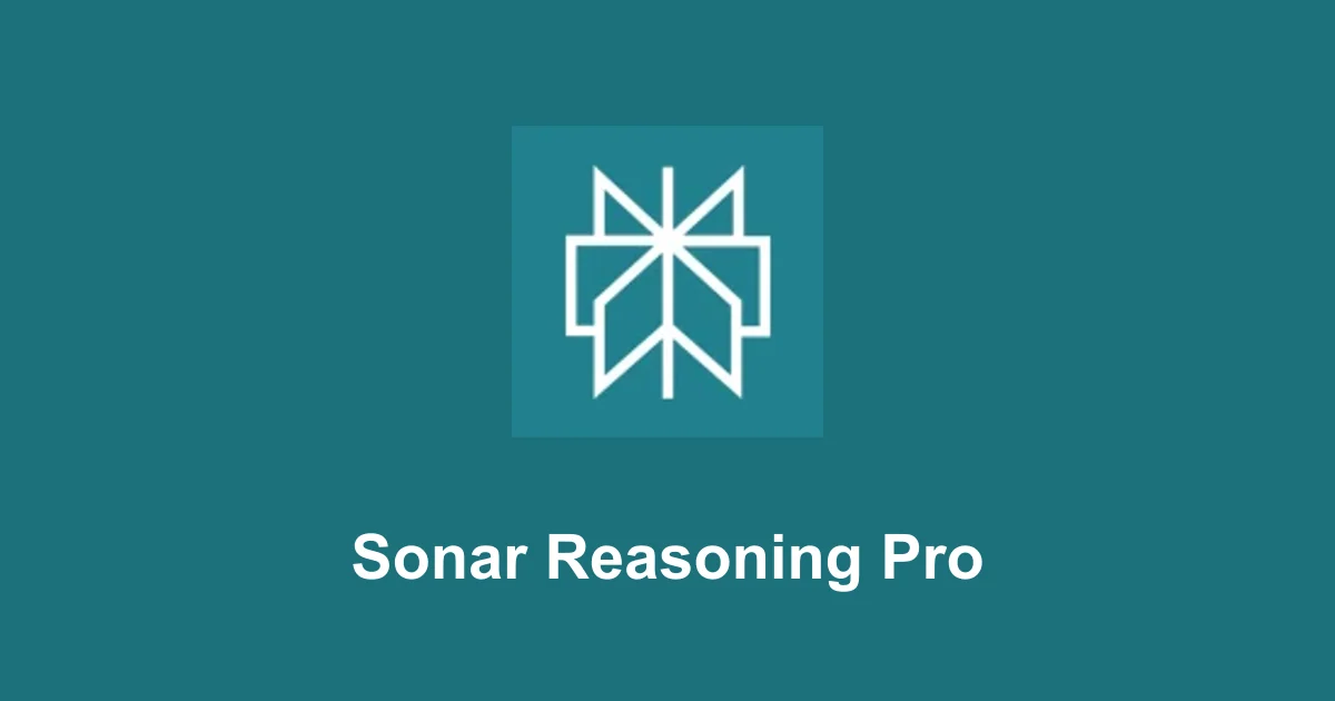 Sonar Reasoning Pro