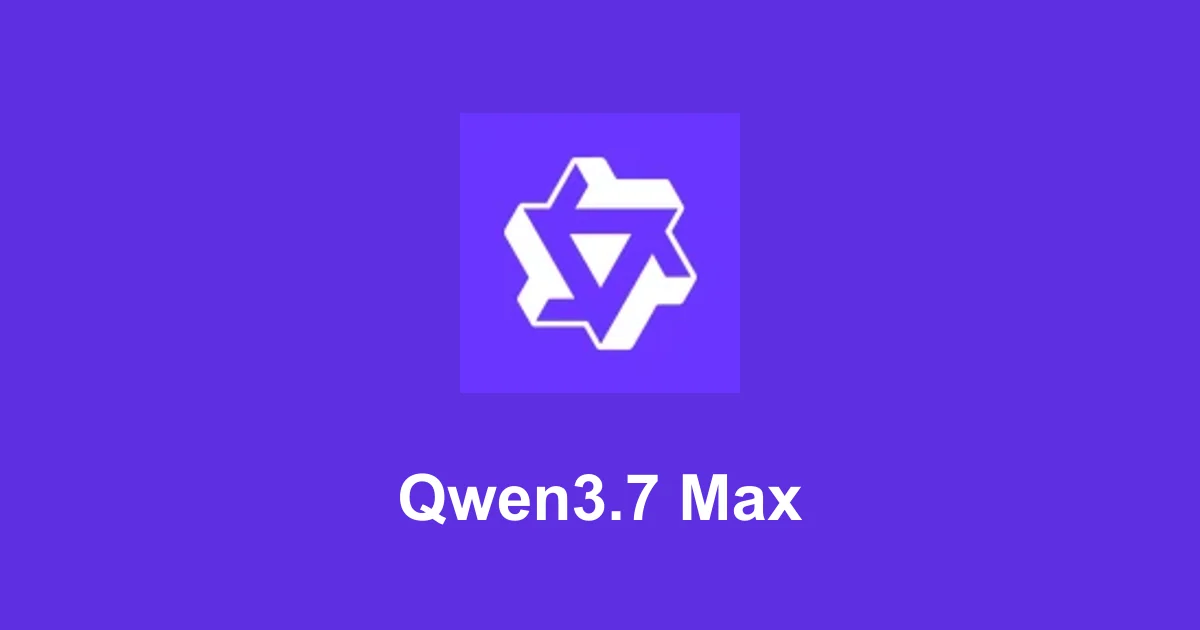 Qwen3.7 Max