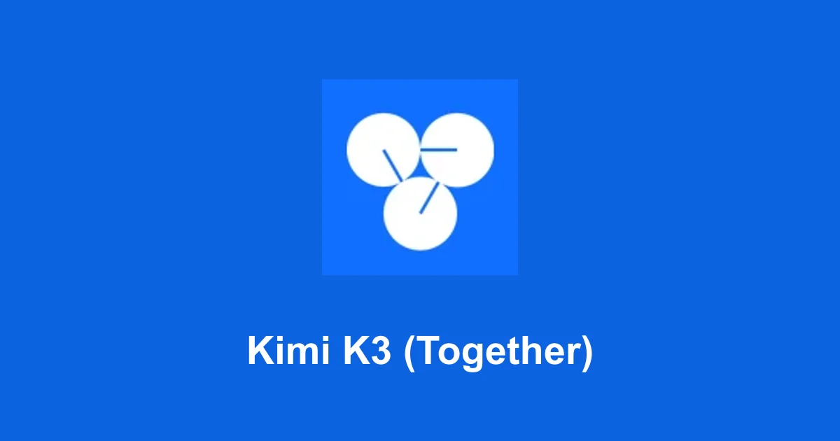 Kimi K3 (Together)
