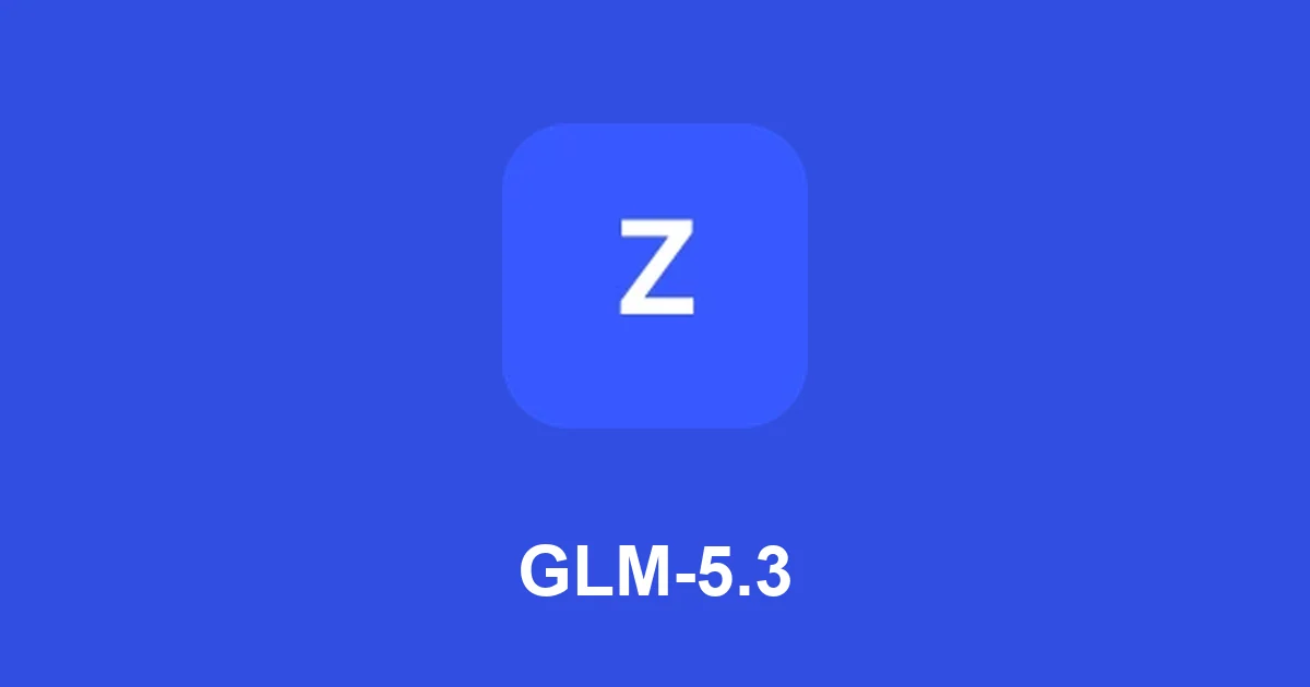 GLM-5.3 token cost