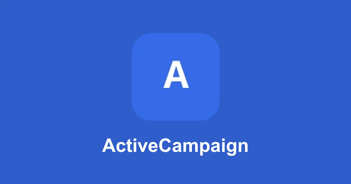 ActiveCampaign Starter contact
