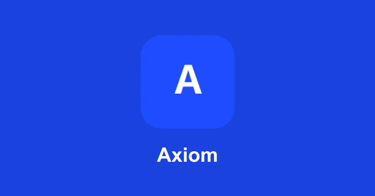 Axiom data loading (Tier 1)