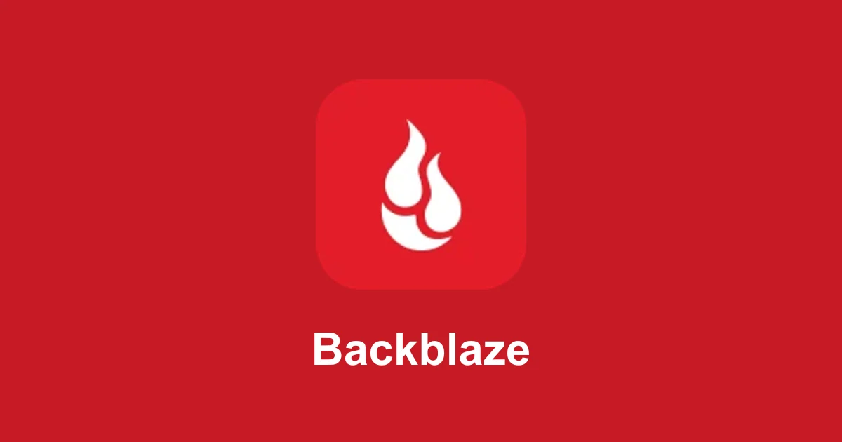 Backblaze B2 storage