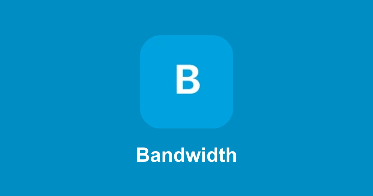 Bandwidth SMS outbound (US 10DLC)