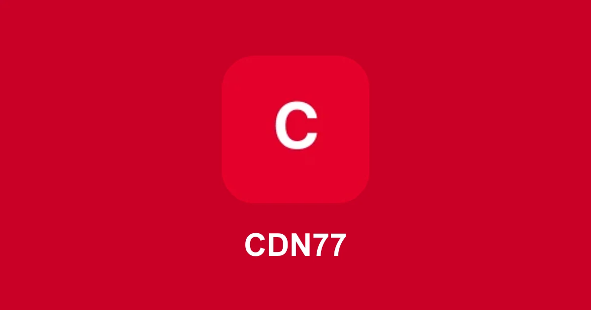 CDN77 bandwidth (Europe / North America illustrative first tier)