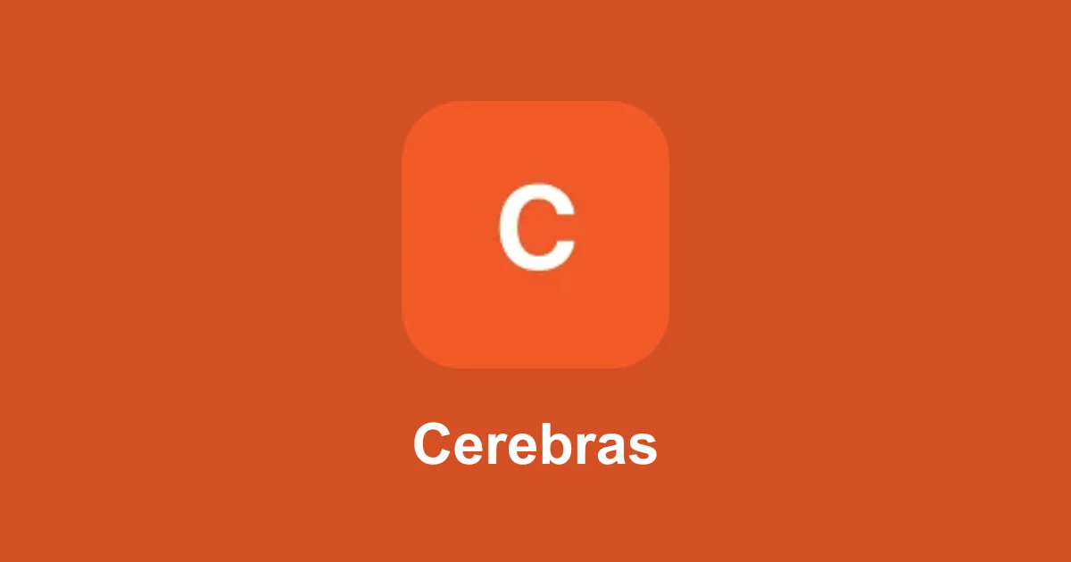 Cerebras Models