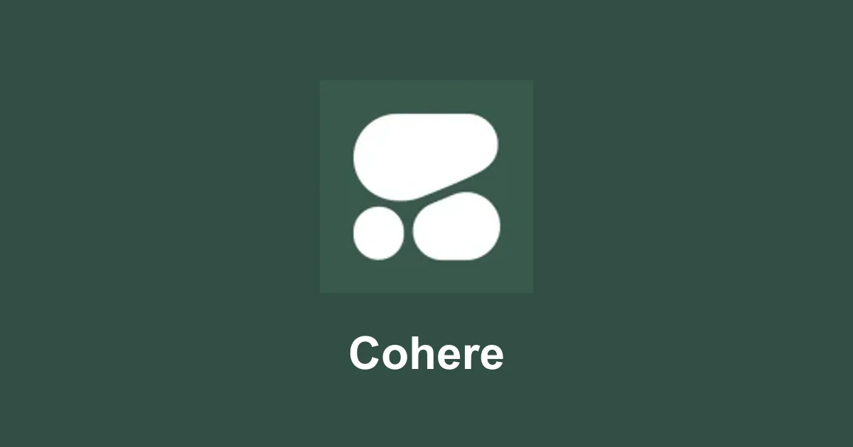 Cohere Models