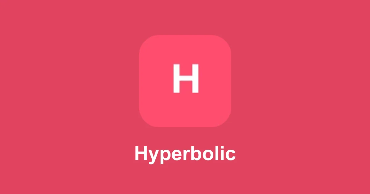 Hyperbolic Models