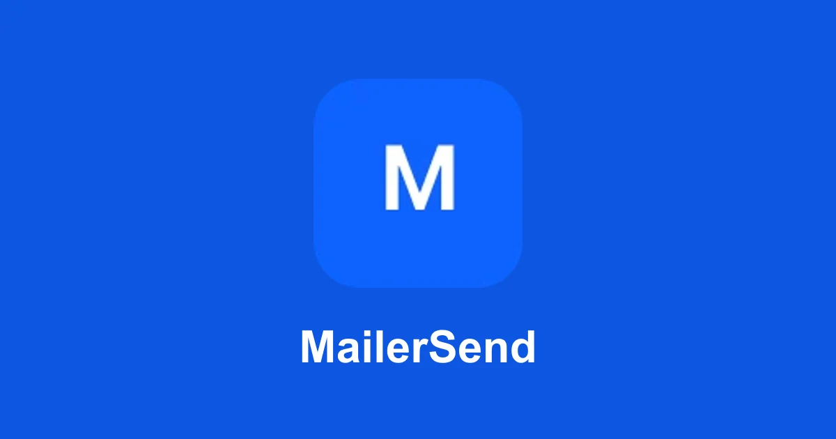 MailerSend email (illustrative Hobby overage)