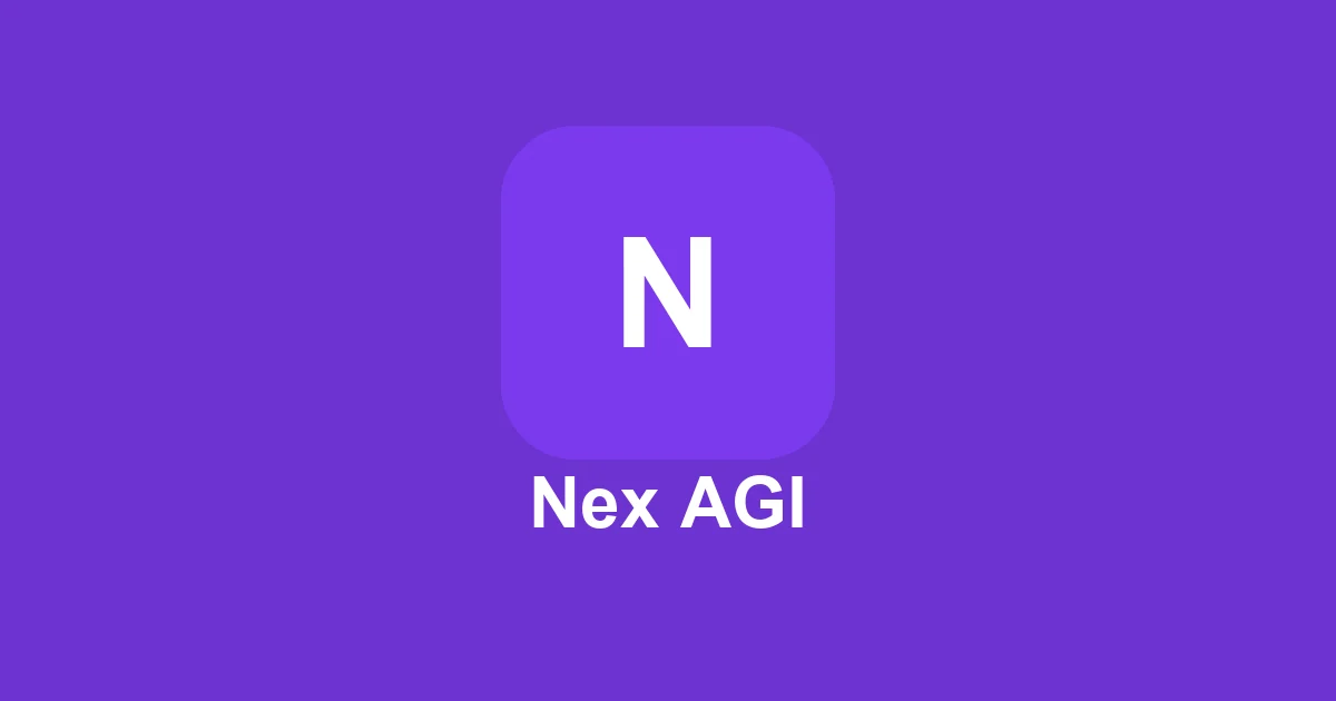 Nex AGI models