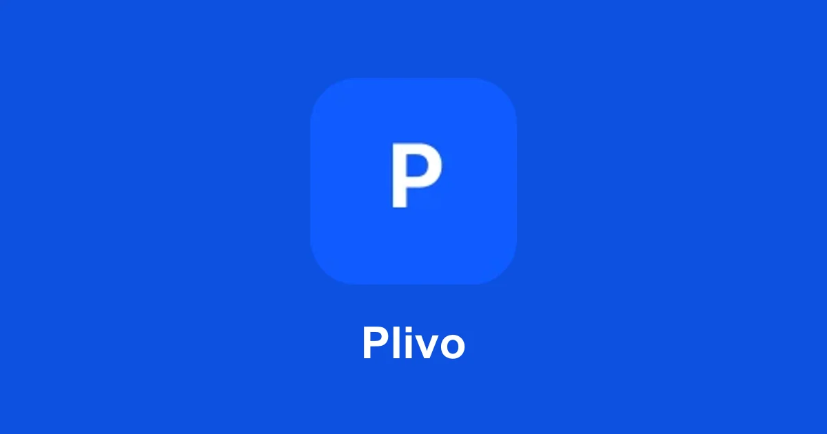 Plivo SMS outbound (US illustrative)