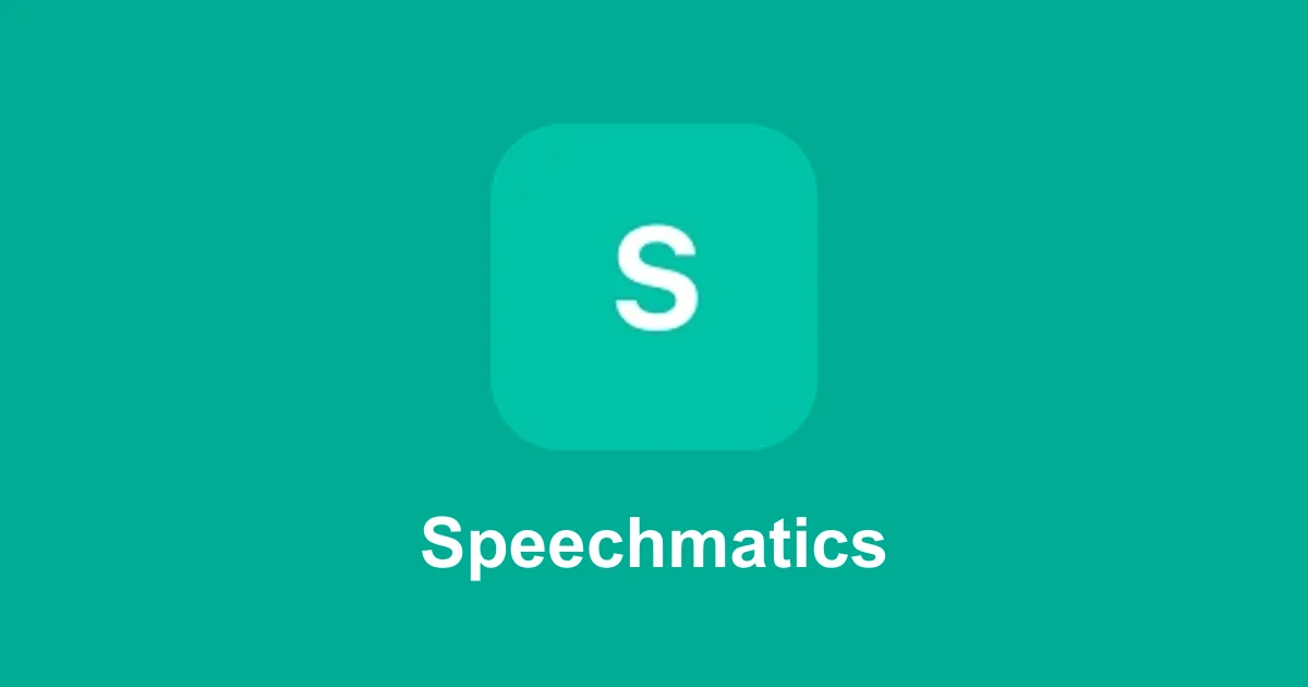 Speechmatics Melia 1 batch transcription