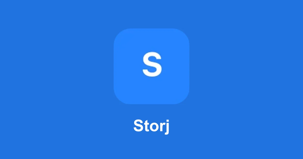 Storj Standard object storage