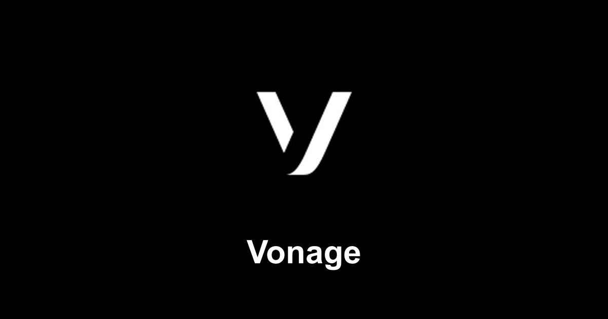 Vonage SMS outbound (US illustrative)